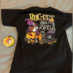 New - Bucees Halloween Tee Youth small, washed but never worn, glows in the dark